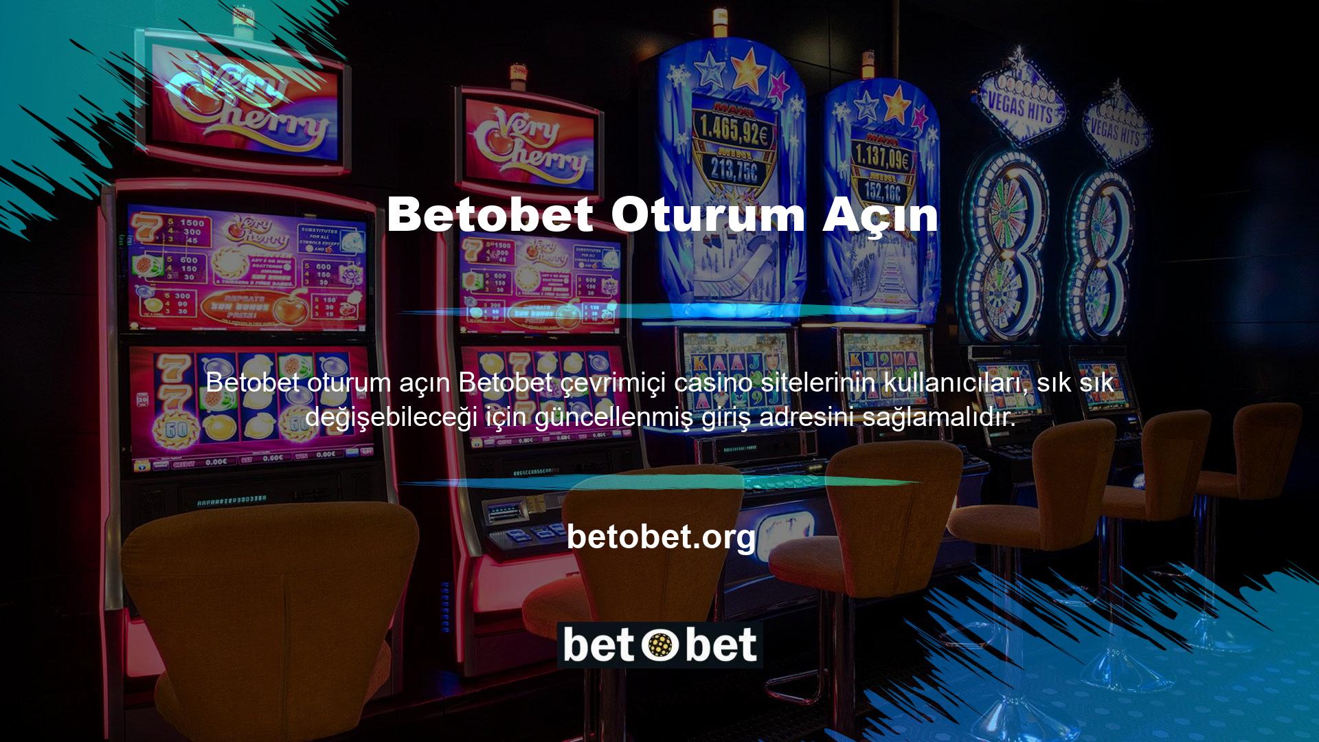 Sürekli olarak olumlu kullanıcı incelemelerine sahip yeni oyunlardan hoşlananlar için bu, Betobet casino giriş adresinde ziyaret edilecek ideal oyun sitesidir
